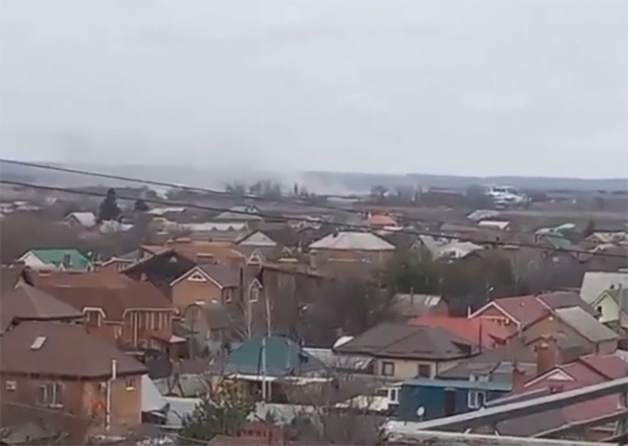 Взрыв прогремел на окраине Таганрога в районе военного аэропорта