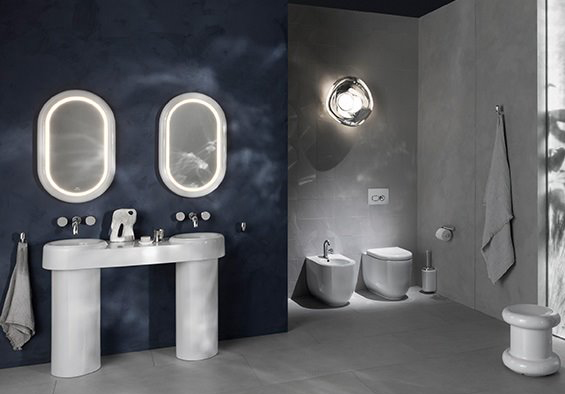 Эстетика британской инженерии и дизайна в новой коллекции ванной мебели Liquid от VitrA