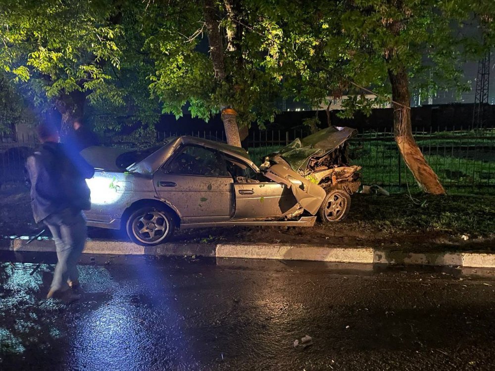 В Ростовской области погиб 30-летний водитель, влетев в дерево 4 мая