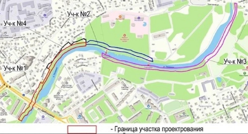Больше 18,5 млн потратят на проект благоустройства 2 км берега Темерника в Ростове