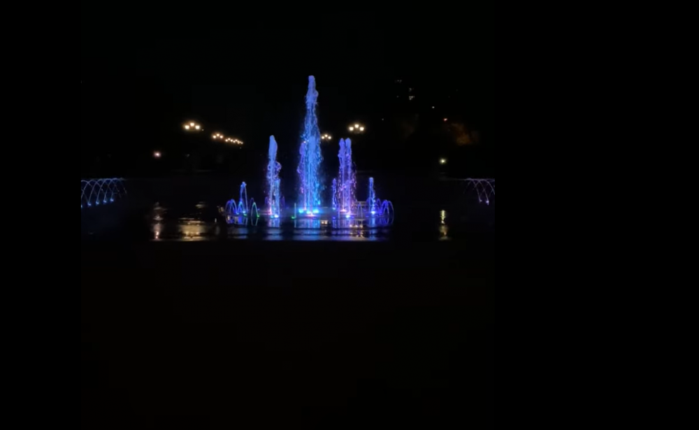 Светомузыкальный фонтан на Аллее Роз в Ростове-на-Дону заработал с 21 мая