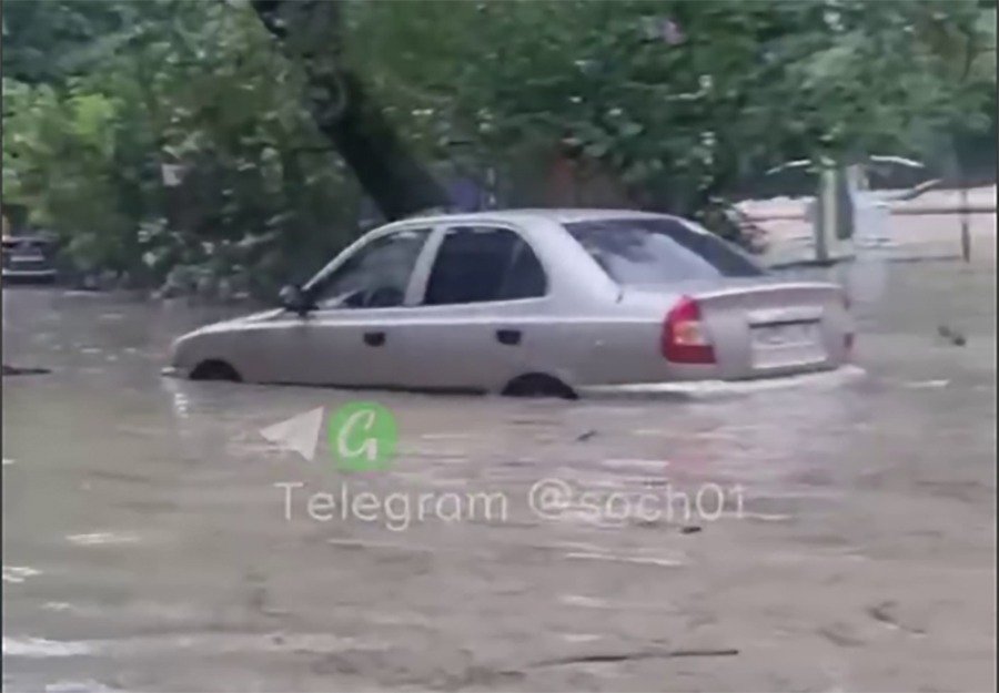 Власти Сочи рассказали подробности потопа на курорте 11 июля