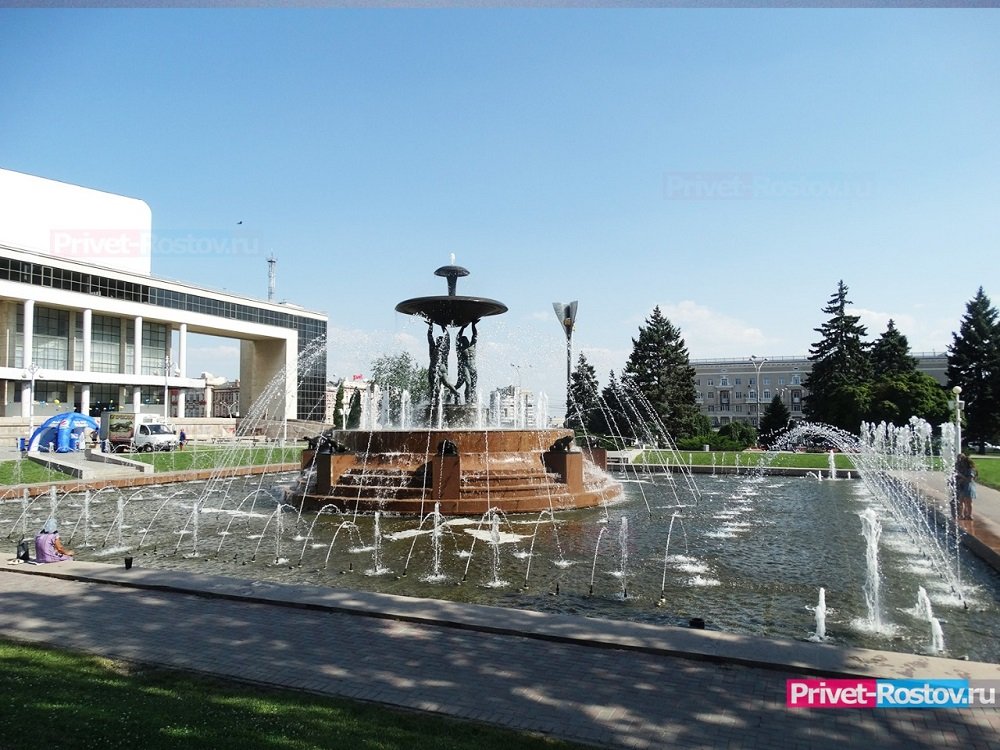 В Ростове-на-Дону запретили работу фонтанов 2 августа