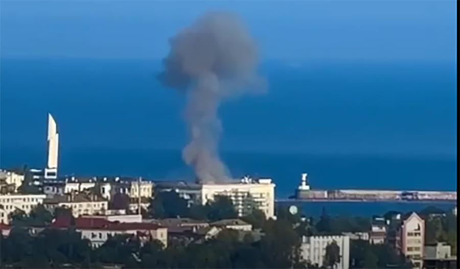 Взрыв произошел в Севастополе утром 20 августа