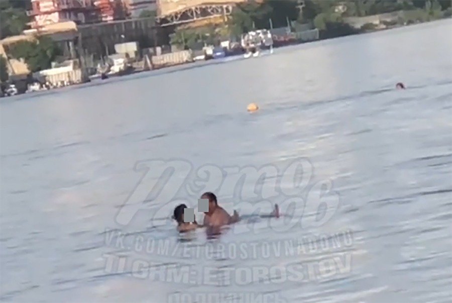 Сексом в реке Дон занялась пара на глазах удивленных отдыхающих в Ростове