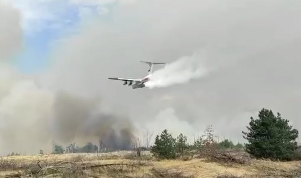 В Ростовской области потушили крупный лесной пожар
