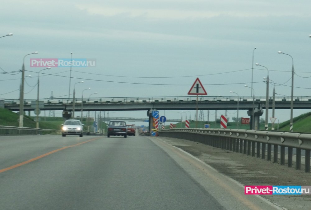С 26 августа на трассе между Ростовом-на-Дону и Таганрогом изменят схему движения транспорта