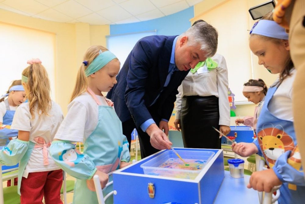 Алексей Логвиненко принял участие в торжественном открытии детского сада №25 в Ростове