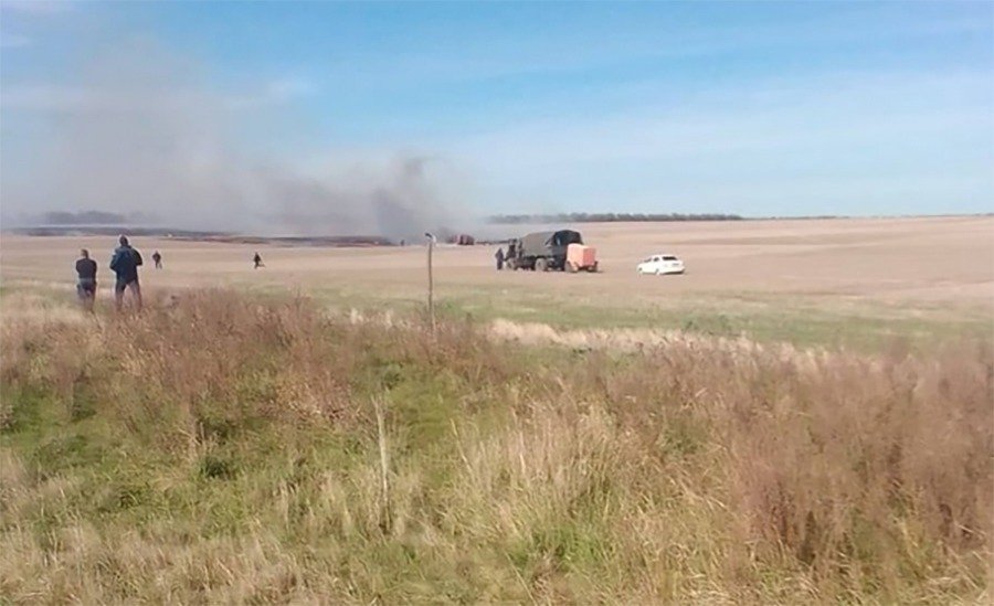 В ЮВО прокомментировали крушение военного Су-24 в Ростовской области 9 октября