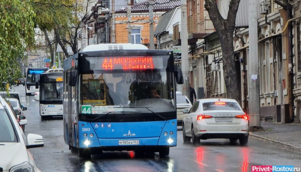 В Ростове-на-Дону на двух улицах хотят убрать парковки ради выделенных полос для автобусов