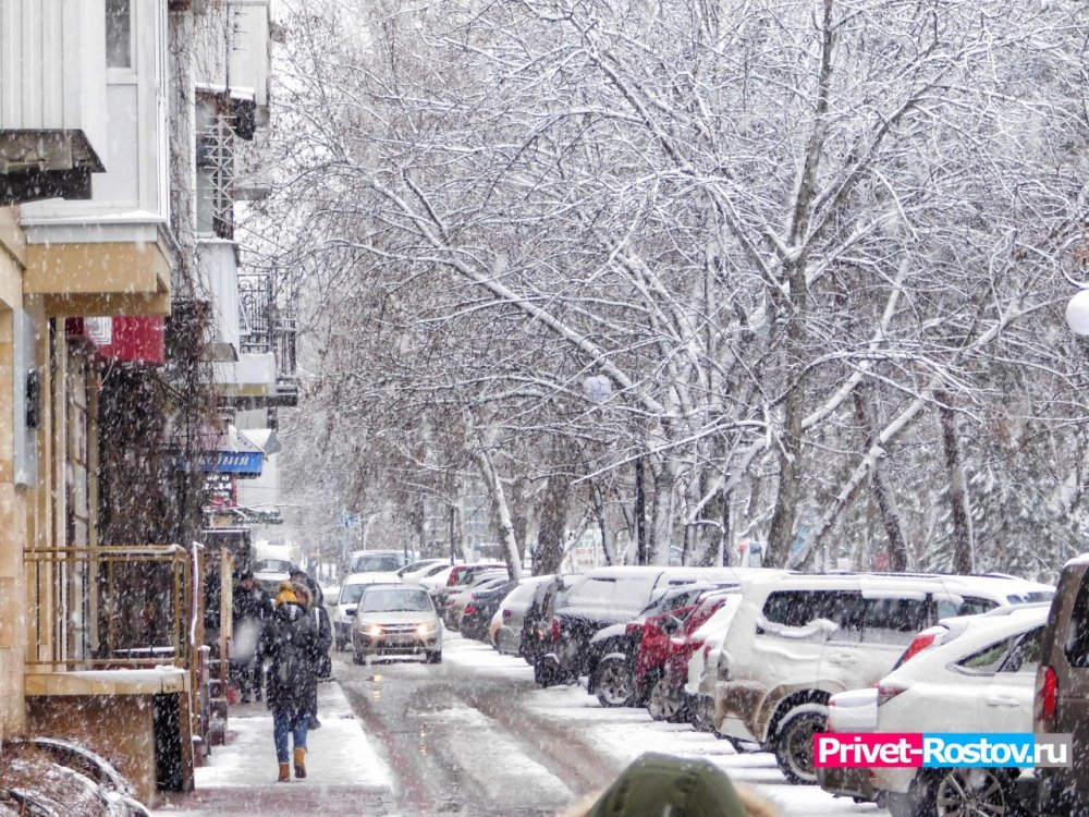 Аномальные похолодания и снег пообещали синоптики в Ростовской области утром с 23 ноября