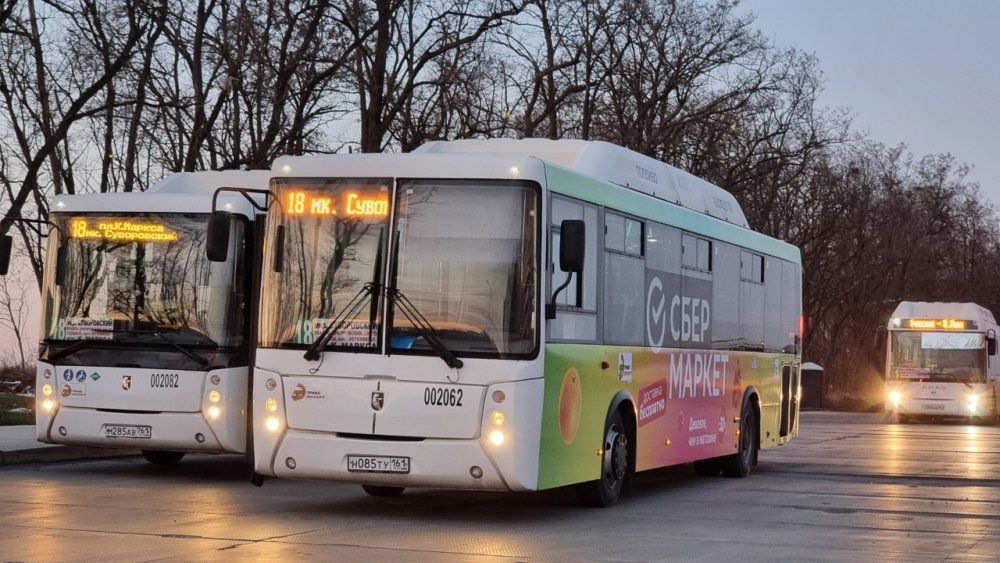 Новые автобусные маршруты запустят в три микрорайона в Ростове-на-Дону в 2023 году