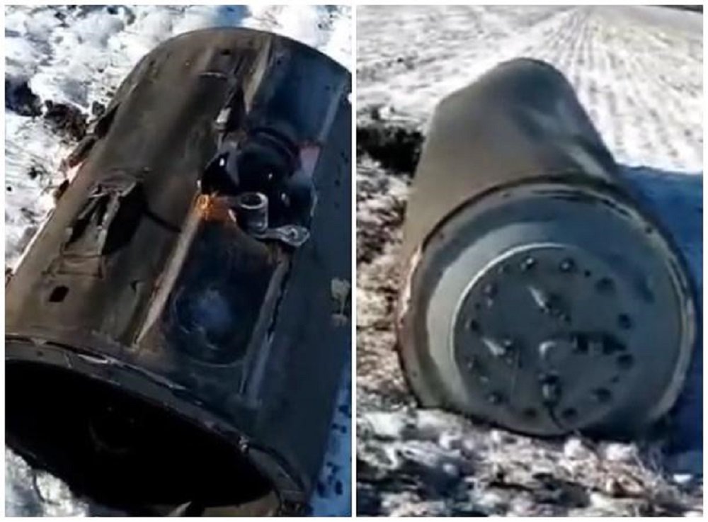 Власти в Ростовской области рассказали о ракете, упавшей в поле днём 8 января
