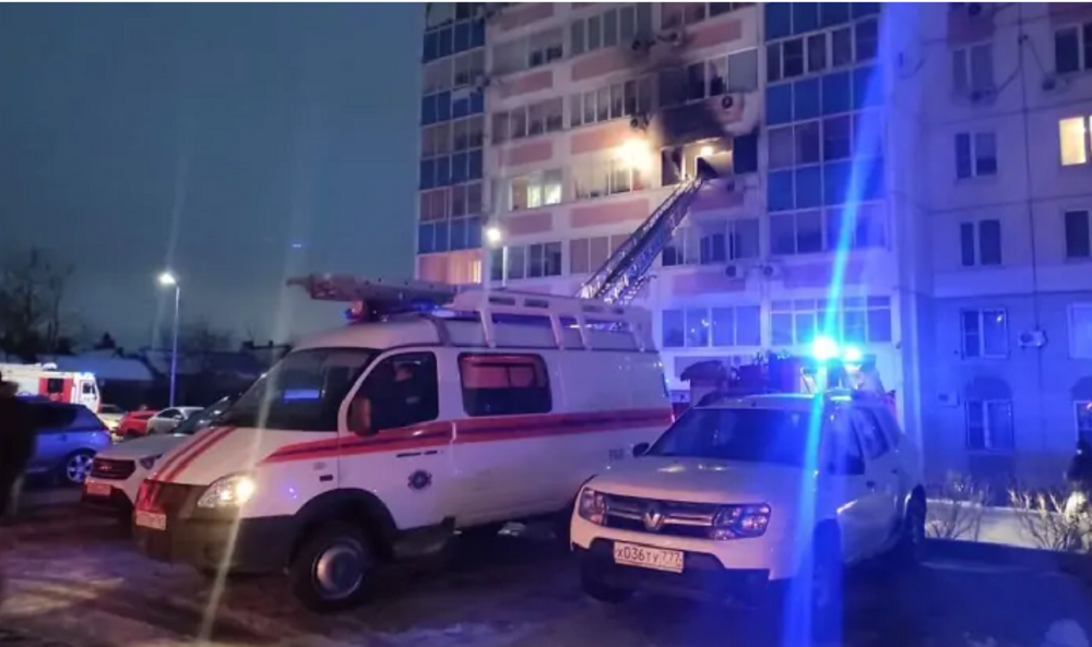 В Ростове при пожаре погиб мужчина