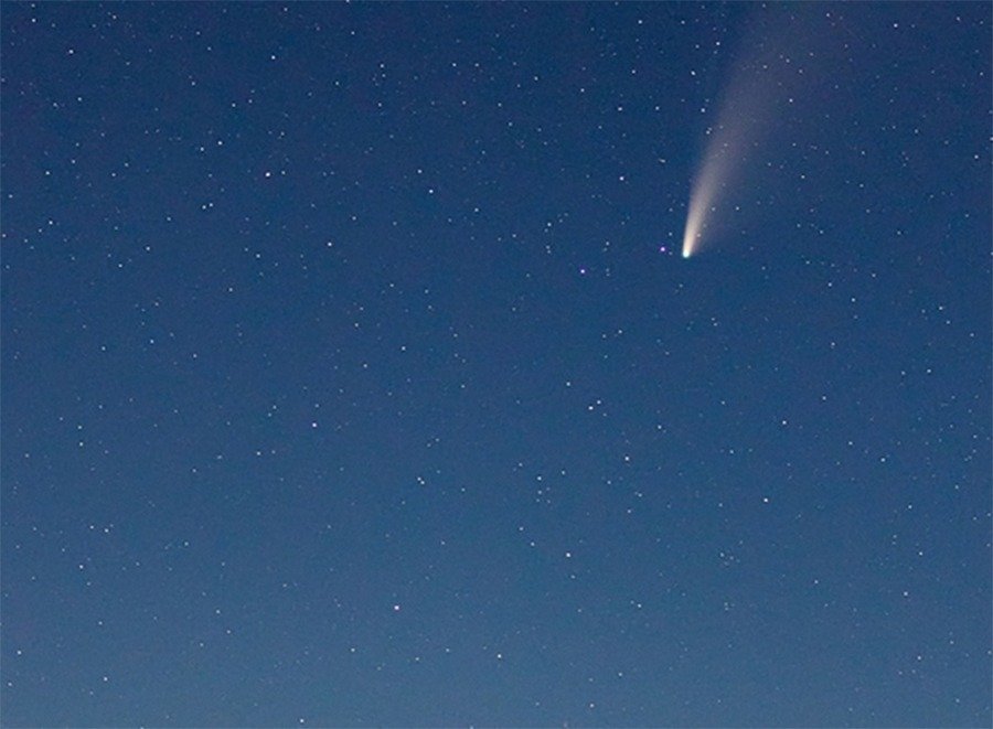 Пролетавшая над Ростовской областью комета взбесила фотографа Дениса Демкова