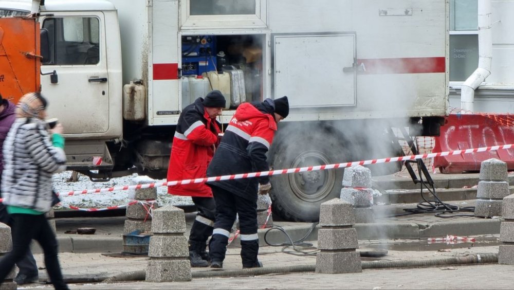 Авария у теплосетей оставила без отопления около 30 домов в центре Ростова 14 января