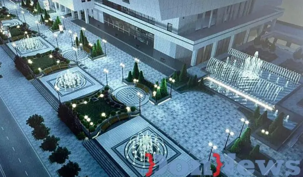 Сразу три фонтана построят в Ростове на Большой Садовой рядом с Музыкальным театром в 2024 году