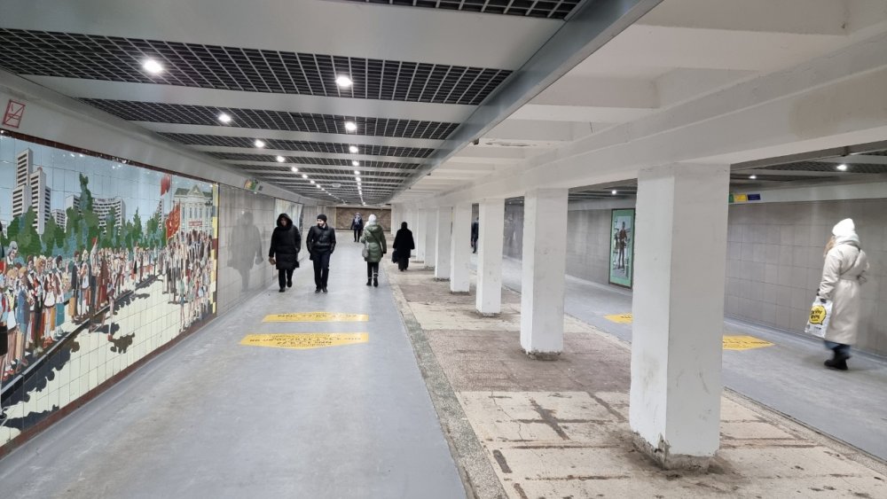 Реставрацию мозаики в трех подземных переходах в Ростове завершат к концу 2024 года