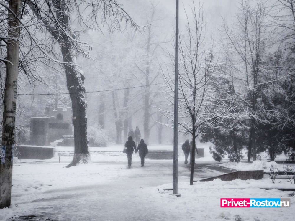 Заморозки до минус 11 градусов ожидаются в Ростове-на-Дону днем с 8 февраля