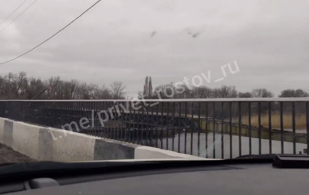 Для строительства донецкого водовода в Донском заповеднике навели мосты в марте