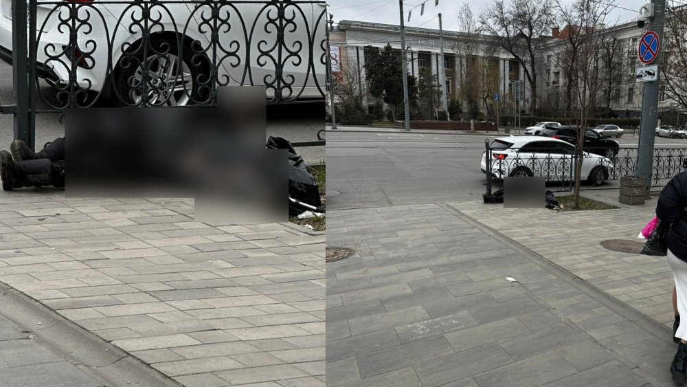 «Рядом лежат костыли»: мужчина умер в самом центре Ростова-на-Дону
