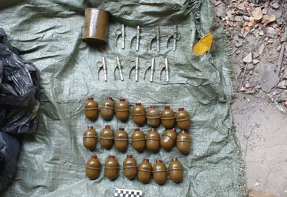 В Ростовской области пограничники обнаружили схрон с гранатами у границы с ДНР