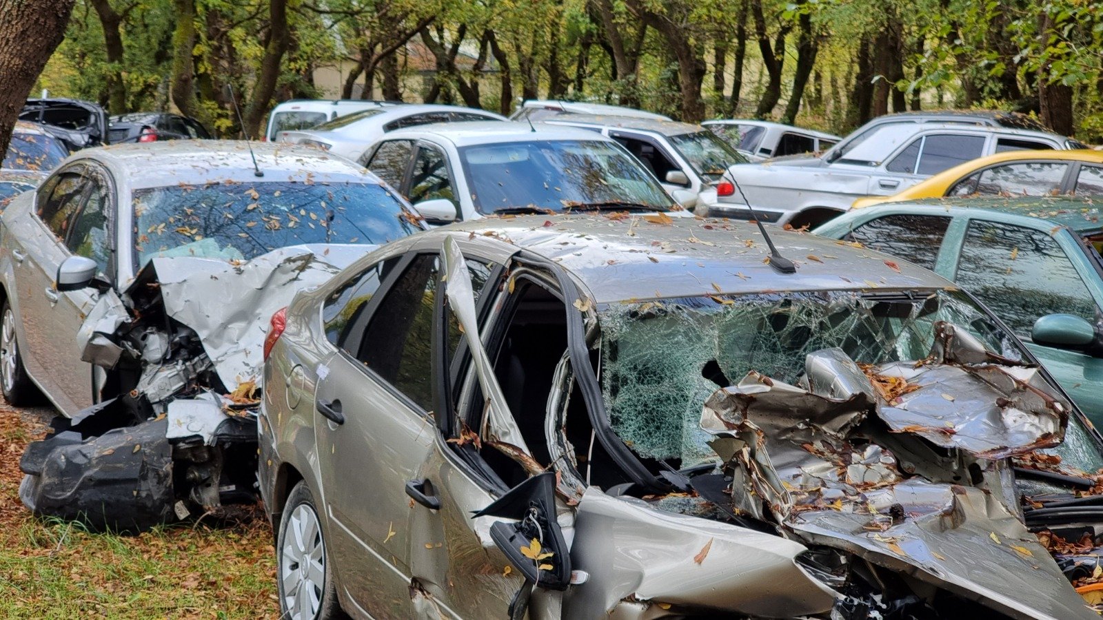 О росте аварий предупредили всех водителей в Ростове-на-Дону из-за отсутствия разметки на дорогах