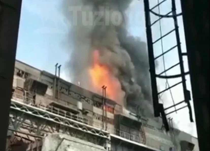 Губернатор Голубев опроверг взрыв на Новочеркасской ГРЭС перед пожаром