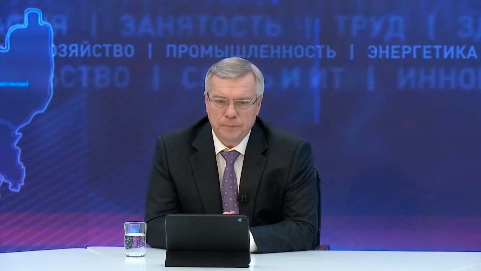 Ростовский губернатор Голубев заявил, что чиновники во время мятежа не  уезжали из Ростова