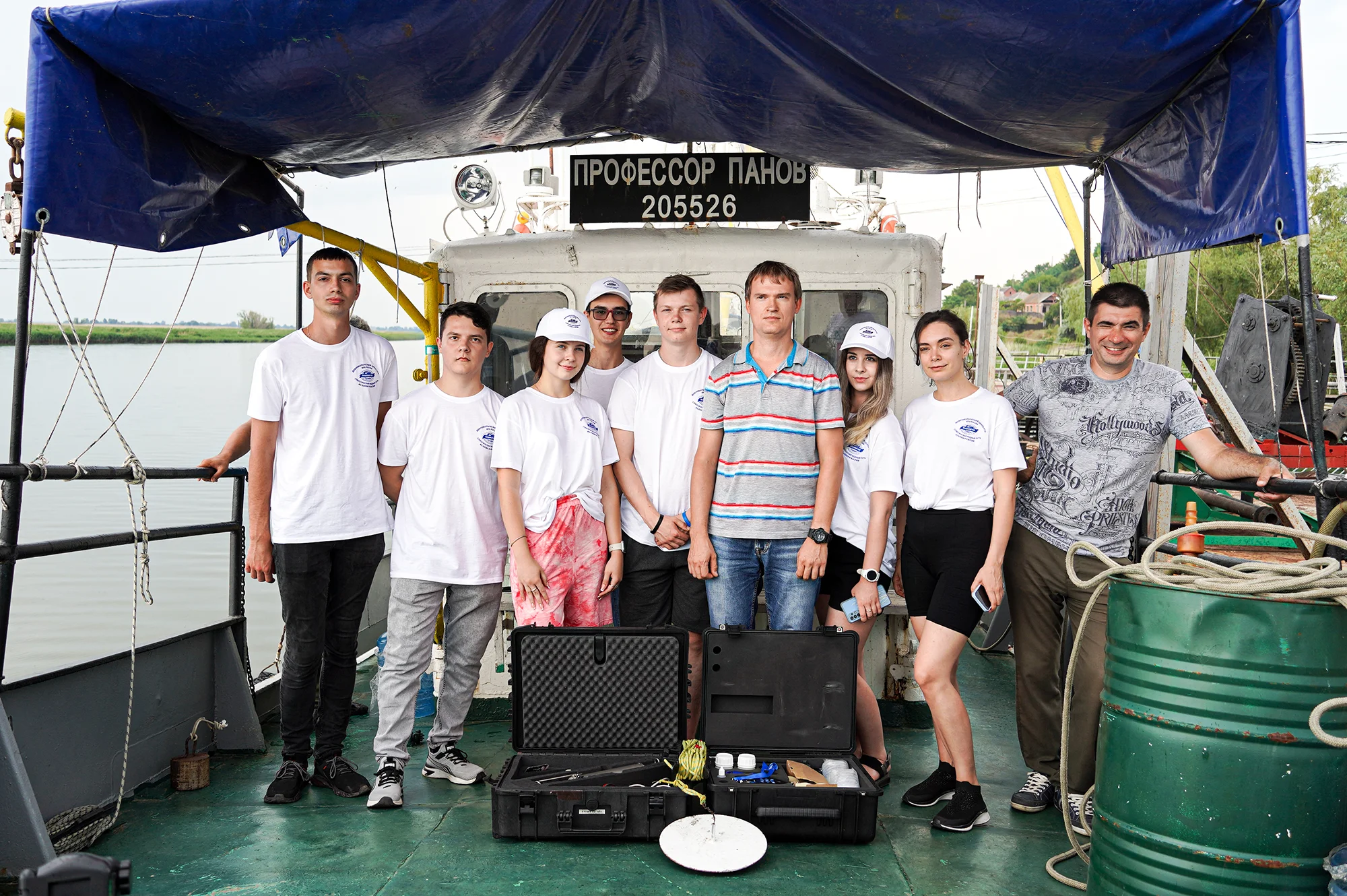 Студенты вузов ЮФО отправились в экспедицию по водному пути Азов – Каспий