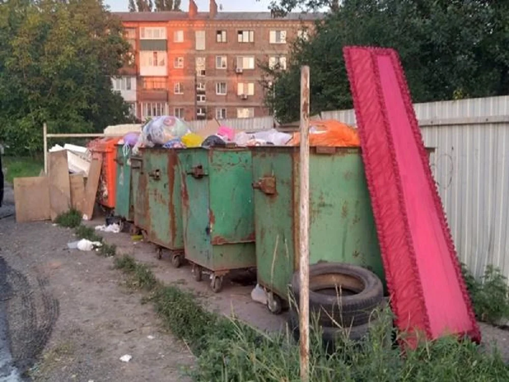 «Кто-то передумал умирать?»: в Новошахтинске жителей возмутил выброшенный на мусорку гроб