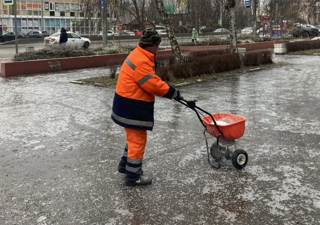 Жителей в Ростовской области будут штрафовать за гололед местные власти