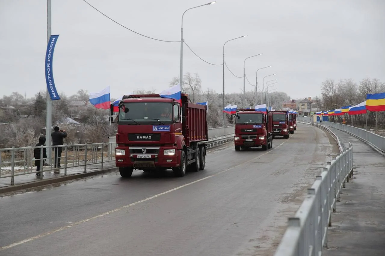 Новый мост через Ростовское море открыли в Ростове 13 декабря