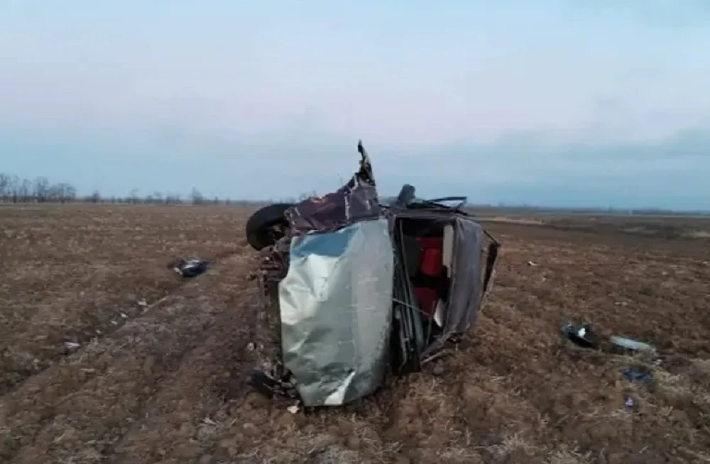 В Ростовской области в ДТП с перевертышем погиб водитель