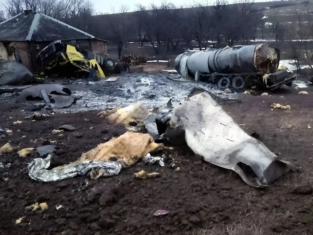 В Ростовской области мужчина заживо сгорел в грузовике после ДТП