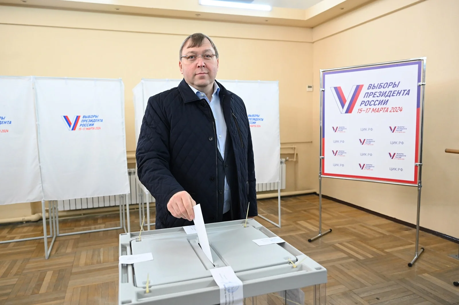 Александр Ищенко проголосовал на выборах Президента России