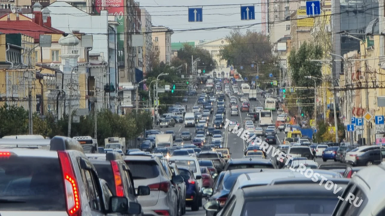 В центре Ростова с 25 марта на три месяца ограничат движение транспорта