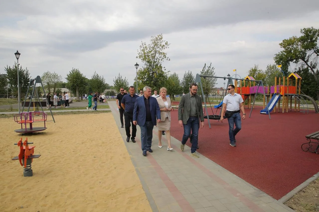 Губернатор потребовал ускорить работу по обновлению детских площадок на Дону