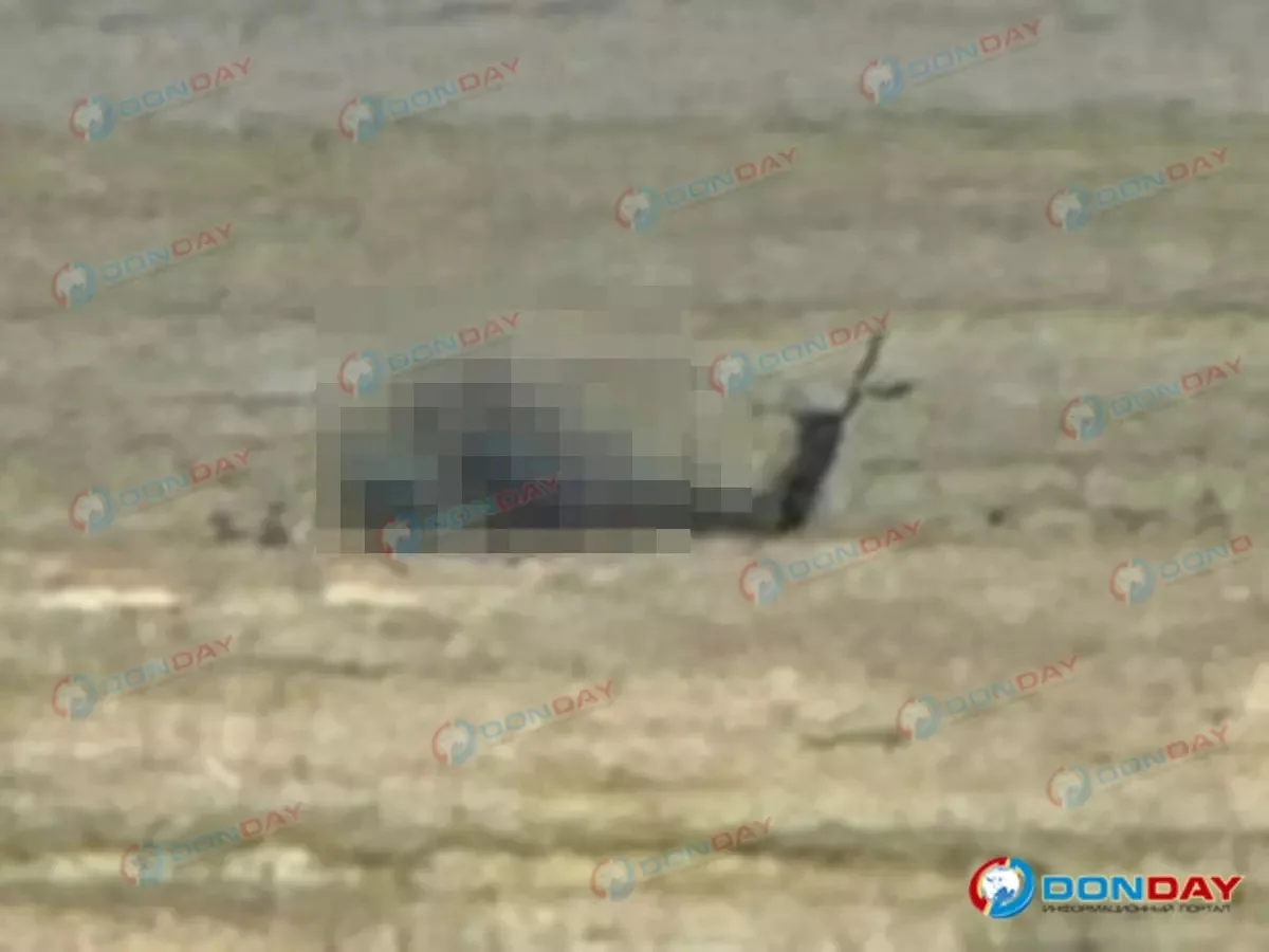 В Ростовской области фермеры обнаружили в поле брошенный вертолет