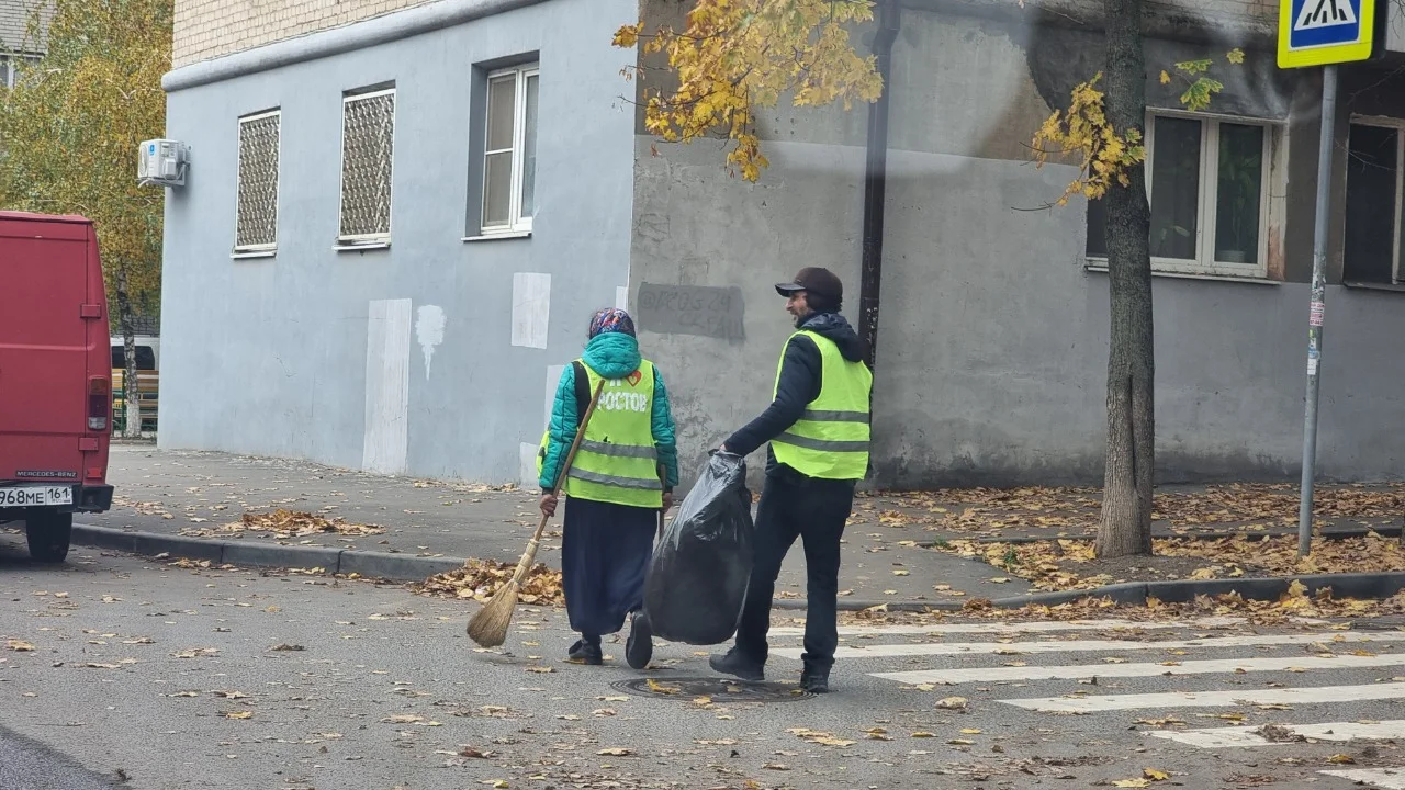 В Ростовской области заявили об остром дефиците дворников в сентябре в 2024 году