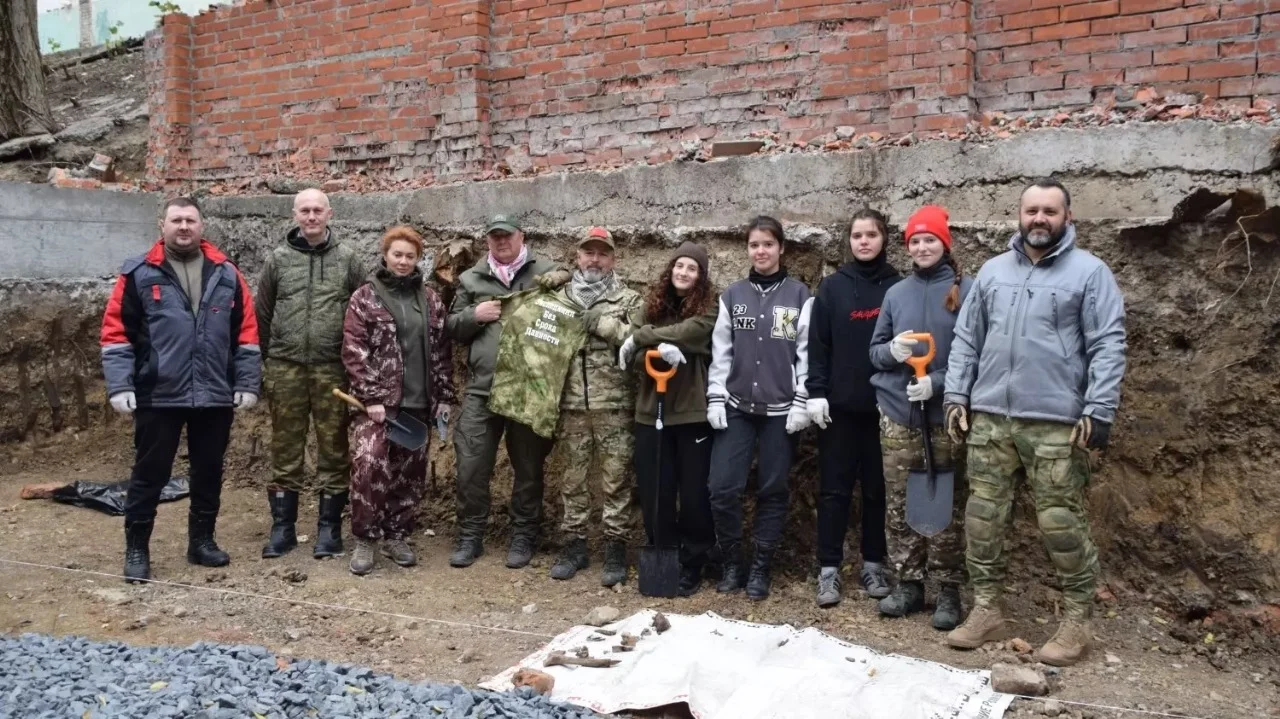 На месте стройки ЖК в Ростове нашли останки советских солдат