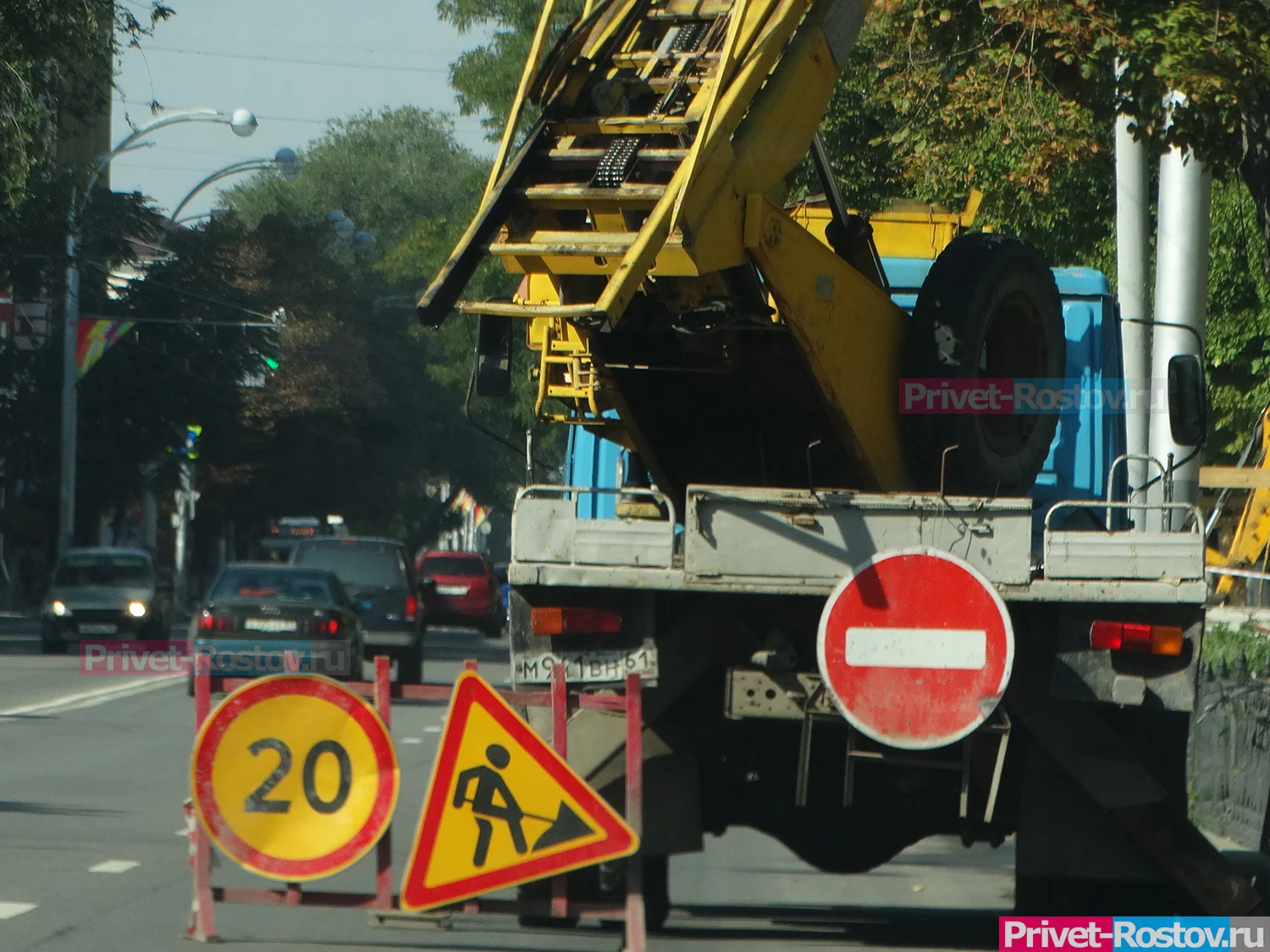 С 9 января в Ростове ограничат движение на трех улицах