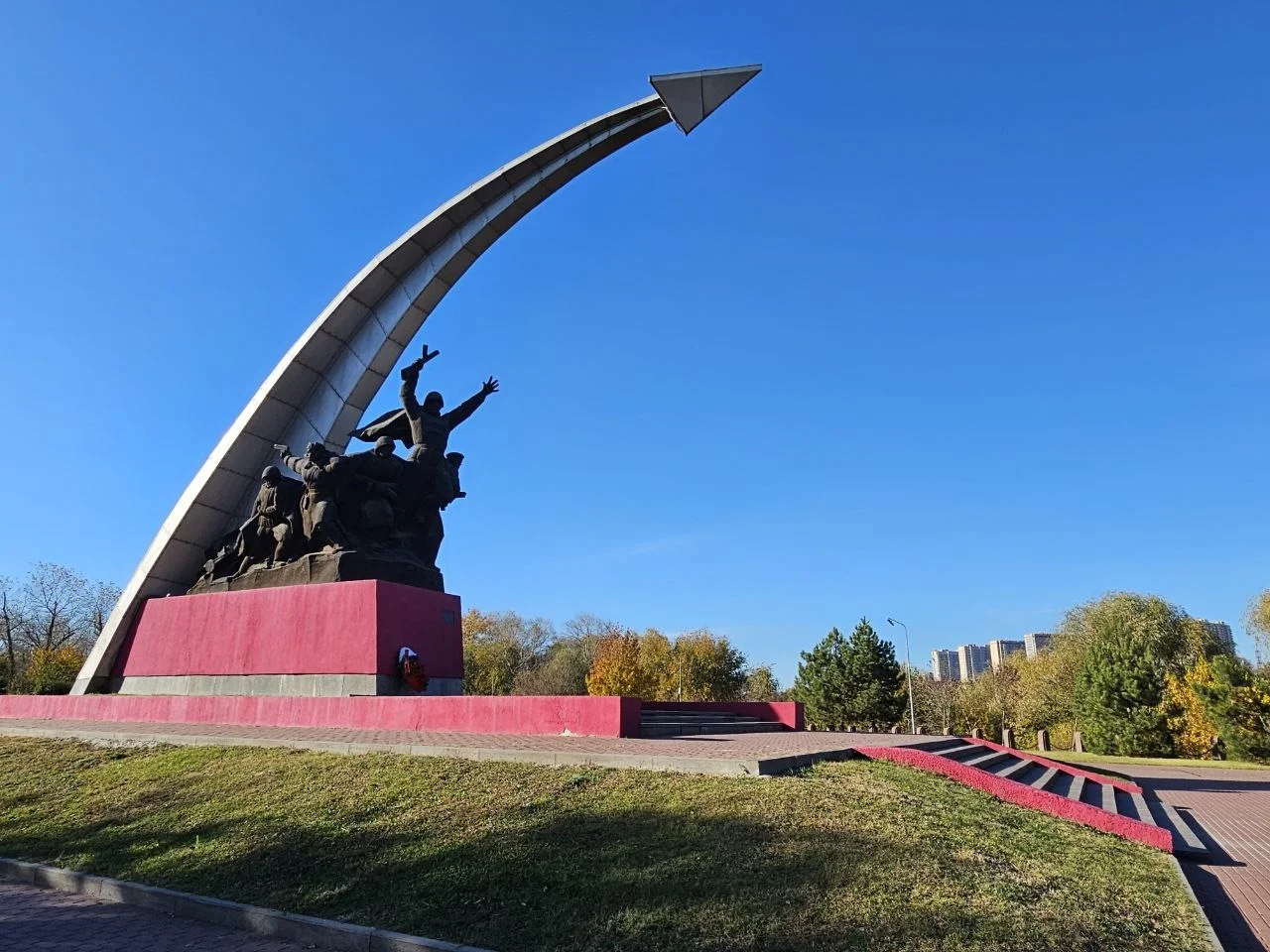 Вечный огонь вернут на Кумженском мемориале в Ростове-на-Дону