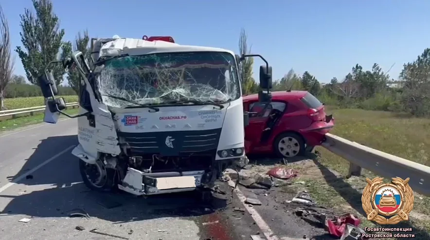 Смертельная авария с грузовиком под Ростовом унесла жизнь женщины