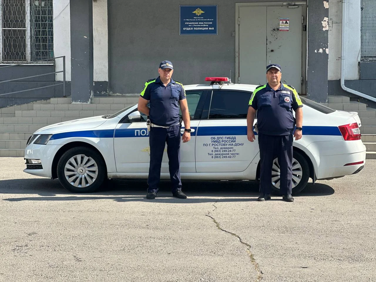 В Ростове сотрудники ГИБДД за пару часов нашли угнанный автомобиль
