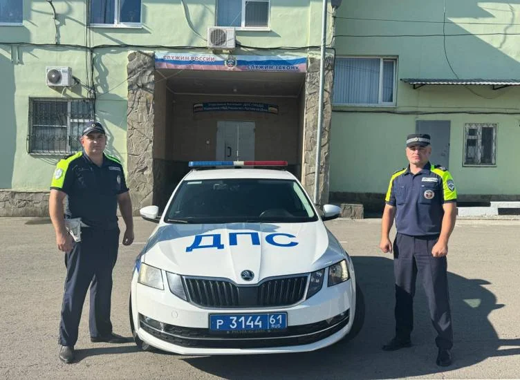 Дорожные инспекторы помогли ростовчанке вовремя добраться до роддома