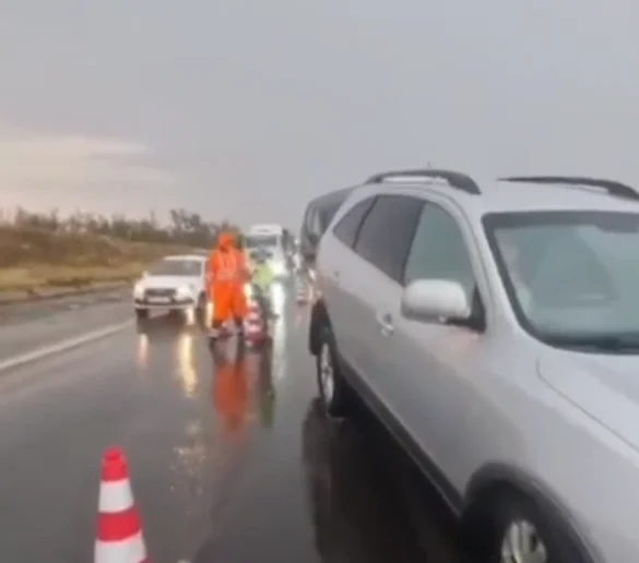 В Донском ГИБДД прокомментировали массовую аварию на трассе М-4 «Дон»