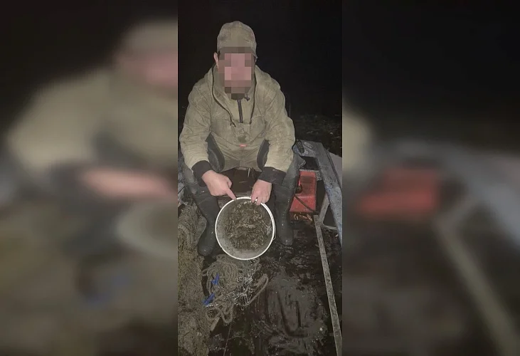 Житель Батайска задержан за незаконный вылов 124 раков на реке Койсуг