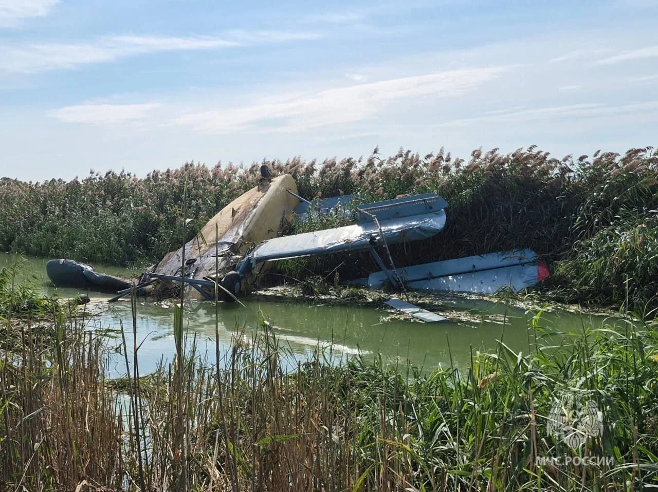 В Ростовской области разбился Ан-2, пилот погиб