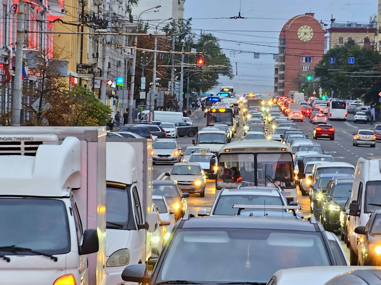Интеллектуальную транспортную систему планируют внедрить в Ростове до конца 25 года